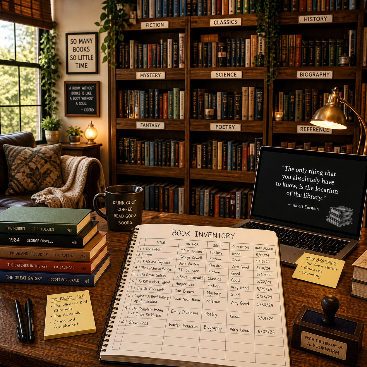 Cómo organizar tu biblioteca personal de manera eficiente: métodos y consejos prácticos